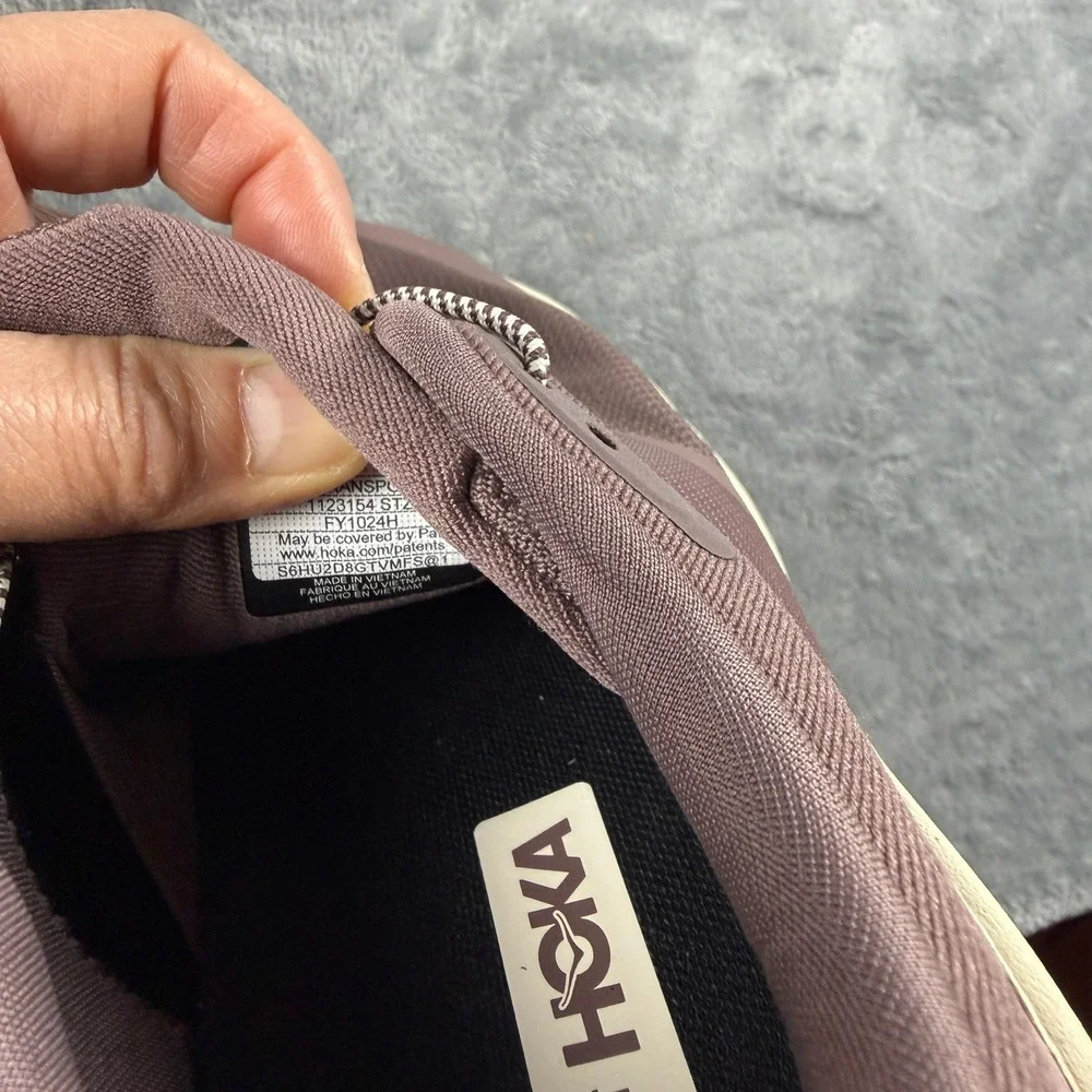 Hoka Transport Athletic Sneakers Women's Size 9B Purple Casual Workout Gorpcore - Picture 15 of 15